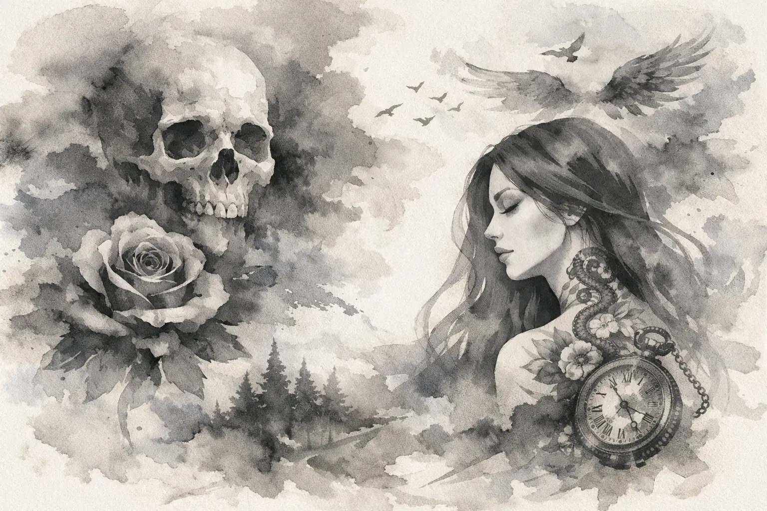 Black Grey Tattoo Bedeutung verstehen